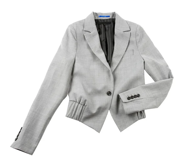 Grey bolero blazer — Stock Photo, Image