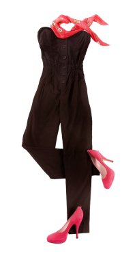 askısız tulum moda kompozisyon