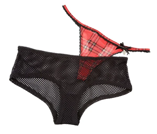 Scottish thong and crochet panty — Stock Photo, Image