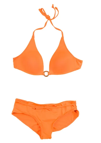 Bikini narancssárga kötőfék — Stock Fotó