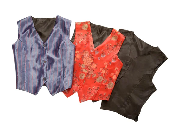 Vests still life fashion composition — Stock Photo, Image