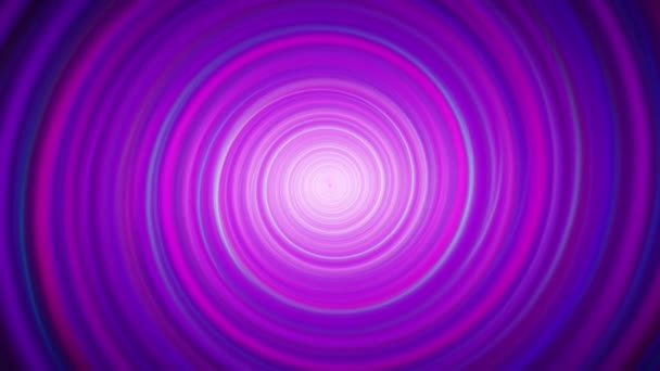 Abstraktní Růžové Modré Vířící Spirálové Pozadí Vykreslování — Stock video