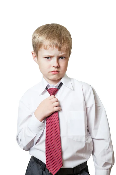 beyaz izole shool çocuk