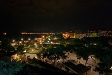 Savona şehir gece