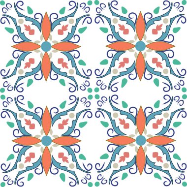 Barok geometrik desen