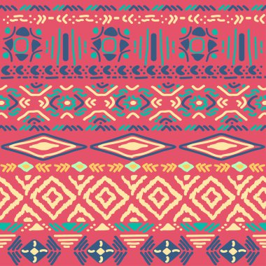 Aztek tarzı seamless modeli