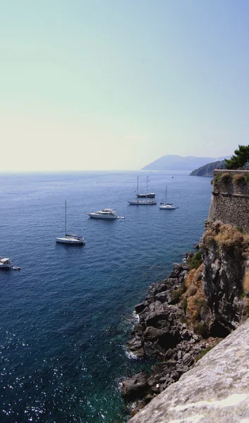 Ostrov lipari, Liparské ostrovy, Sicílie, Itálie — Stock fotografie