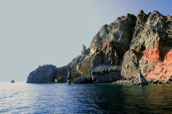 Νησί του Λίπαρι, νησιά του Αιόλου, Σικελία, Ιταλία — Φωτογραφία Αρχείου