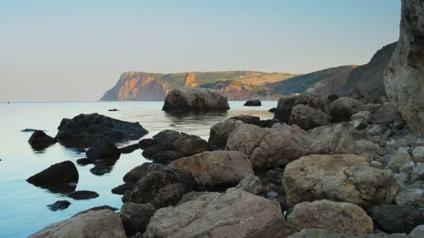 Hermoso paisaje marino. — Vídeos de Stock