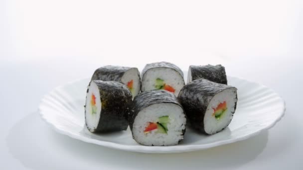 Sushi — Stockvideo
