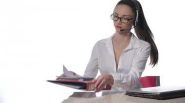 çalışan iş kadını