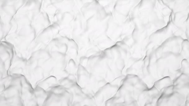 Tekstur Gelombang Laut Abstrak Putih — Stok Video