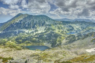 yüksek dağ manzarası