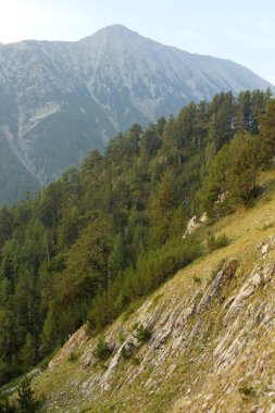 yüksek dağ manzarası