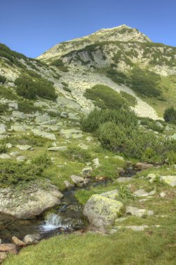 yüksek dağ manzarası