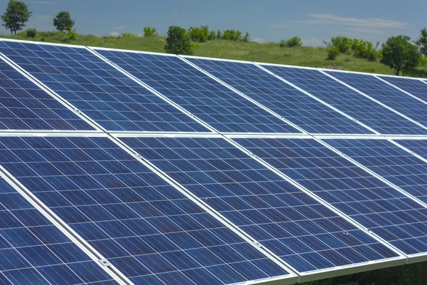 Zonnepanelen — Stockfoto