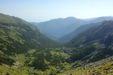 yüksek dağ manzarası