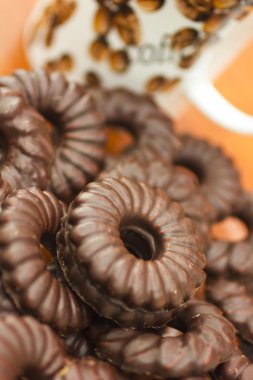 kahve ve Çikolata Bisküvi