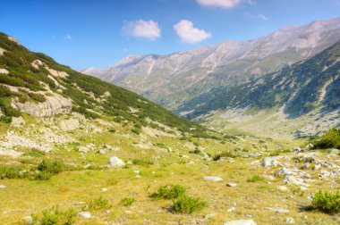 yüksek dağ manzarası