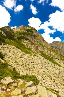 yüksek dağ manzarası