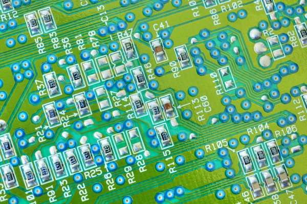 Elektronische circuit bord — Stockfoto