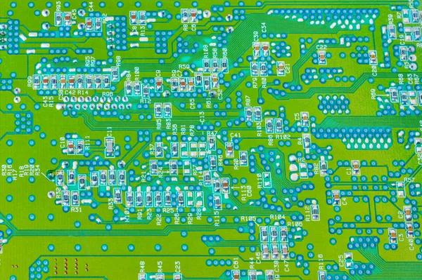 Elektronische Leiterplatte — Stockfoto