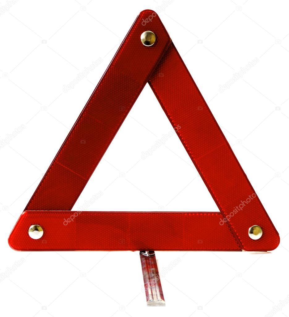 Signalization triangle for automobiles