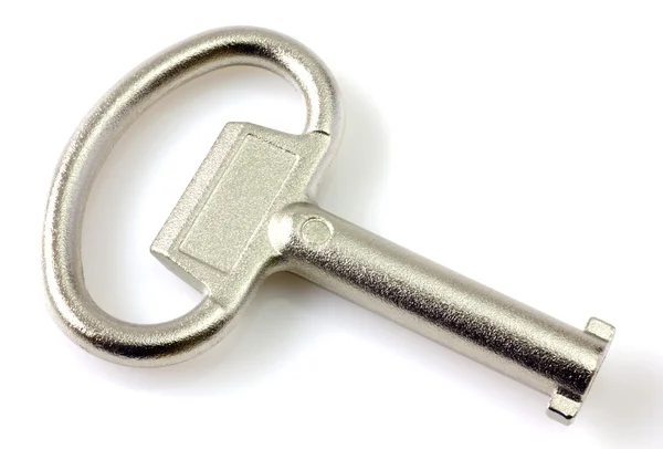 Nyckel isolerade — Stockfoto