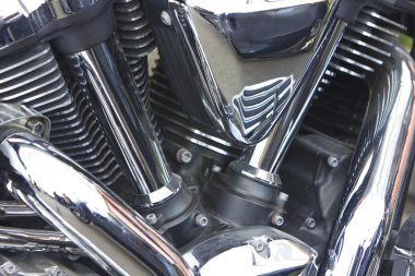 parlak motosiklet motoru