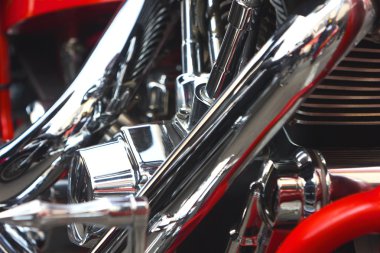 parlak motosiklet motoru
