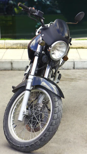 Motorcycle front view — Stock Photo, Image