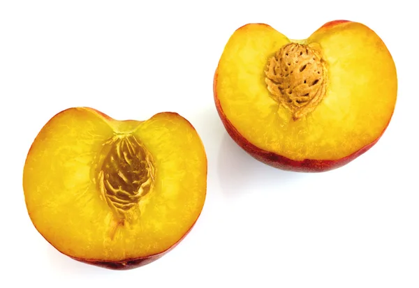 Peaches isolated — Stock Photo, Image