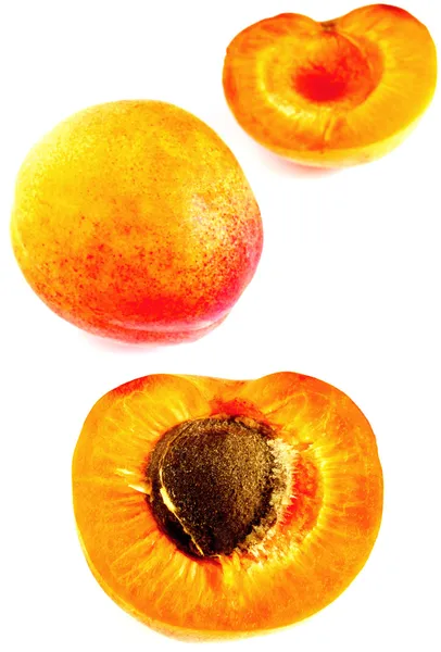 Apricot isolated — Stock Photo, Image