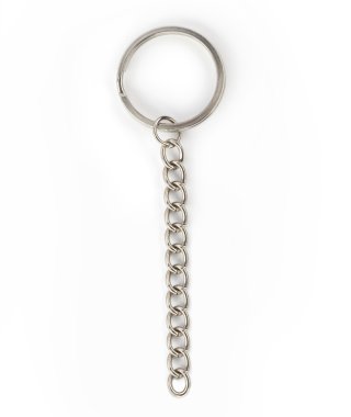 izole Gümüş Anahtarlık