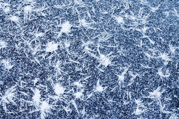 Frost draws beautiful winter background — Stock Photo, Image