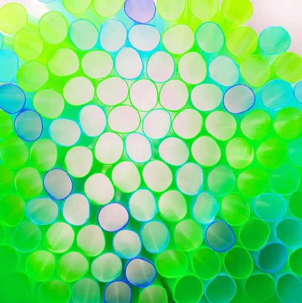 Drinking straws as perfect background — Stock Photo, Image