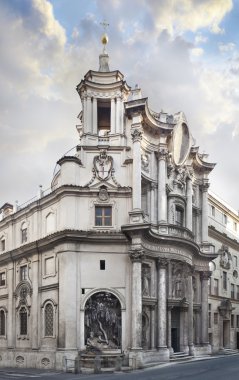 kilise San carlo alle quattro fontları Kilisesi Roma