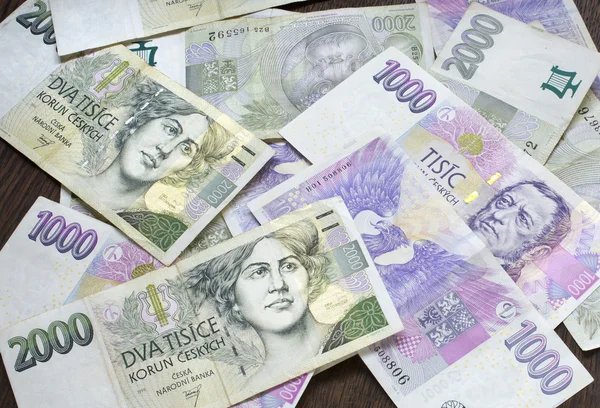 Czech money, czech krown — Stock Photo, Image