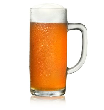 bira cam taze bira izole photoshop yolu ile