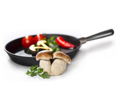 muschrooms ile pişirme