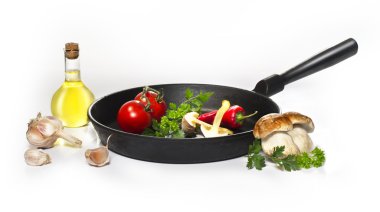 muschrooms ile pişirme
