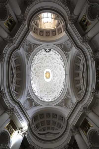 San Carlo quatro fontane roma church — стоковое фото