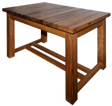 gerçek ceviz ağacından yapılan izole tablo