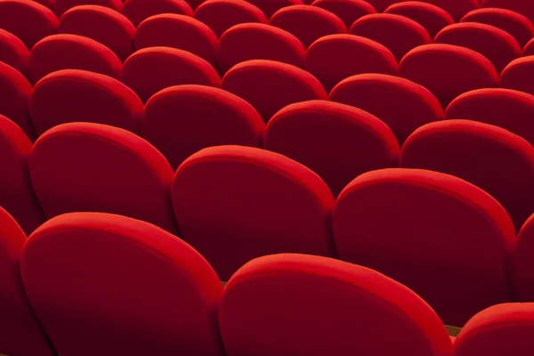 赤い座席 — ストック写真
