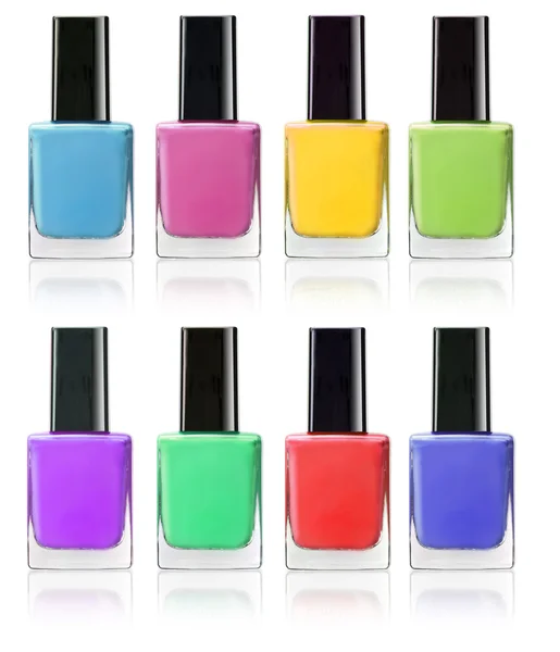 Catalog of nail polish — Stock Photo, Image