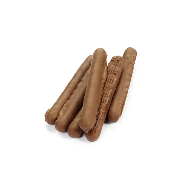 Chocolate rolls — Stock Photo, Image