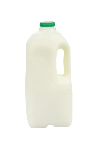 Gallon jug of cold cow milk — Stock Photo, Image