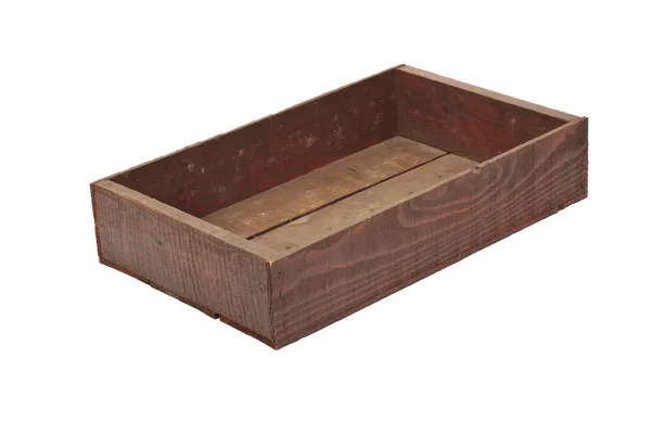 Wood seed tray — Stock Photo, Image