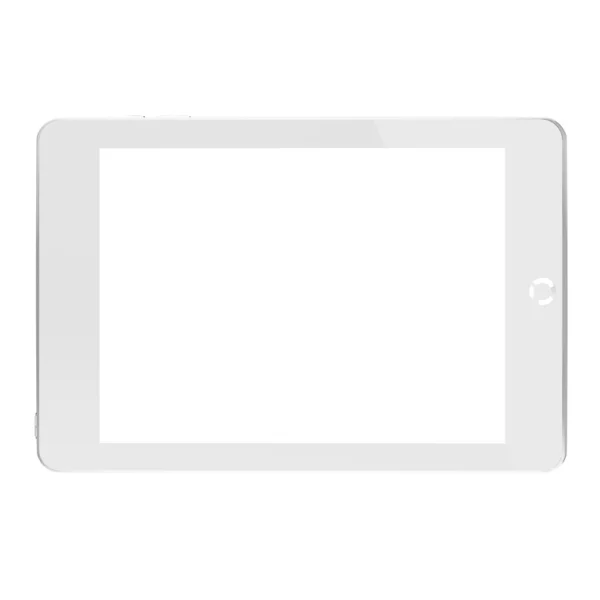 White computer tablet. — Stock Photo, Image