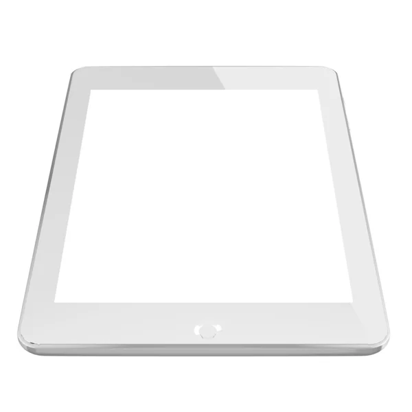 Beyaz bilgisayar tablet. — Stok fotoğraf